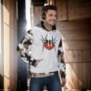 Spider Maverick Design-All-Over Print Men's Pullover Hoodie - Image 2