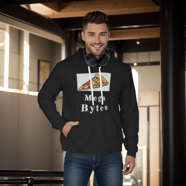 Mega Bytes Design-All-Over Print Men's Pullover Hoodie