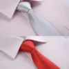 2021 Men Suits Ties Luxury Noble Line Tie For Wedding Party Formal Pre-tied Zipper Ties Narrow Necktie - Image 5