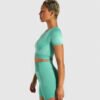 Seamless Knitted Buttocks Yoga Set - Image 10