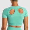 Seamless Knitted Buttocks Yoga Set - Image 7