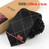 6cm Slim Wedding Ties New Man Fashion Dot Neckties Corbatas Gravata Dress Shirts Collar Tie Black Green Tie For Men Accessories - Image 4