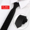 6cm Slim Wedding Ties New Man Fashion Dot Neckties Corbatas Gravata Dress Shirts Collar Tie Black Green Tie For Men Accessories - Image 6