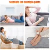 75W Electric Heating Pad for Back Pain 10 Heat Level Soft Heat Pad for Moist Dry Therapy 3 Timer Settings Warm Shawl Body Warmer - Image 2