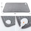 75W Electric Heating Pad for Back Pain 10 Heat Level Soft Heat Pad for Moist Dry Therapy 3 Timer Settings Warm Shawl Body Warmer - Image 6