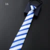 8cm Jacquard Lazy Zipper Cravat Necktie Great Quality Birthday Gift Tie For Men Boyfriend Formal Clothing Classic Fashion Ties - Image 5