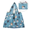 Bag Large Foldable Shopping Bag Reusable Grocery Bag Tear-Proof Nylon Bag Suitable For Grocery Recycling Gift - Image 2