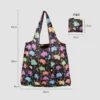 Big Eco-Friendly Folding Shopping Bag Reusable Portable Shoulder Handbag Travel Grocery Fashion Pocket Tote Heavy Storage Bags - Image 6