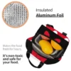 Cartoon Minnie Portable Lunch Boxes Waterproof Animated Polkadots Thermal Cooler Food Insulated Lunch Bag Kids School Children - Image 4