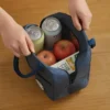 Insulated Lunch Bag Insulation Bento Pack Aluminum Foil Rice Bag Meal Pack Ice Pack Student Bento Lunch Handbag Insulation - Image 5