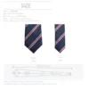 Men ties necktie Men's vestidos business wedding tie Male Dress legame gift gravata England Stripes JACQUARD WOVEN 6cm - Image 2
