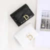 Women Short Wallet Small Fashion Luxury Brand Leather Purse Ladies Card Bag for Women Clutch Female Purse Money Clip Wallet 2023 - Image 2
