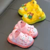 Summer Kids Slippers Girl Baby Cartoon Pink Rabbit Antiskid Light Slippers Children Boys Cute Animal Sandals Beach Shoe Outdoor - Image 2