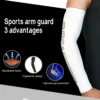 1pc Sport Arm Warmers Sleeves Bike Cycling Breathable Running Fitness Protective Elbow Pads Basketball Arm Guard For Men&Women - Image 3