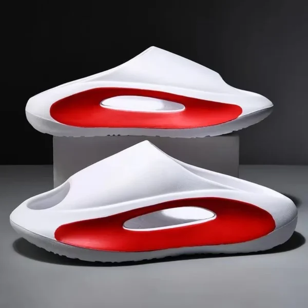 Men's Sandal Slippers Fashion New Summer Sneaker Slippers Men Thick Bottom Platform Slides Soft Eva Slippers Casual Beach Shoes