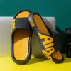 2024 Men's Slippers Summer PVC Beach Slippers Non-Skid Bathroom Sandals Trendy Bathroom Home Indoor Flip-flops For Men - Image 6