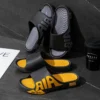 2024 Men's Slippers Summer PVC Beach Slippers Non-Skid Bathroom Sandals Trendy Bathroom Home Indoor Flip-flops For Men - Image 4