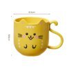 Cute Cat Mouthwash mug Toothbrush Cup Home Travel Cartoon Thickened Wash Cup Plastic mugs - Image 7