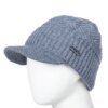Unisex Warm Winter Hats Stylish Add Fur Lined Soft Beanie Cap With Brim Thick Winter Knitted Hats For Men & Women Dropshipping - Image 4