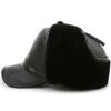High Quality PU Leather Hats Winter First Layer Cowhide Warm Earmuffs Bomber Caps Plus Velvet Thicken Man Bone Caps Dad Hat - Image 4