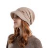 Korean Winter Pile Has for Women Thermal Pullover Hat Caps Fashion Outdoor Wide Brim Ear Protection Warm Skullcap Beanies Female - Image 4