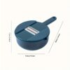 12-in-1 Multi-Functional Vegetable Chopper and Slicer - Perfect for Commercial Kitchens Cutting, Shredding, and Grating - Image 3