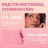 New 3 In 1 Matte Highlighter Contouring Blush Palette Pearly Shiny Eyeshadow Multifunctional Face Makeup Palette Cosmetic - Image 4
