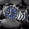 Citizen Fashion Men Stainless Steel Watch Luxury Calendar Quartz Wrist Watch - Image 4