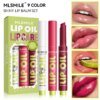 3Pcs/box Mirror Glass Solid Lip Glaze Set Makeup Water Light Lip Gloss Stick Moisturizing Lipstick Tint Kit Lip Oil Lipstick Pen - Image 2