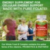Alxfresh B-Complex Vitamin Supplements (B12 B1 B2 B3 B5 B6 B9 Folic Acid &Biotin), Immune & Energy Support - Image 4