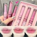 1/3Pcs Mirror Glass Solid Lip Glaze Flowers Water Light Heart Shape Lipstick Cute Rabbit Jelly Lip Gloss Korean Lip Tint Makeup - Image 6