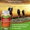 Alxfresh B-Complex Vitamin Supplements (B12 B1 B2 B3 B5 B6 B9 Folic Acid &Biotin), Immune & Energy Support - Image 5