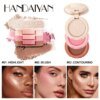 New 3 In 1 Matte Highlighter Contouring Blush Palette Pearly Shiny Eyeshadow Multifunctional Face Makeup Palette Cosmetic - Image 3
