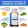 Calcium + Vitamins D3, K2 & B12 + Glucosamine Chondroitin - Supports Bone, Teeth & Muscle Health - Image 4