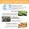100ml Glycolic Acid 7% Toning Solution To Remove Acne and Moisturize Skin Rejuvenating Lotion - Image 4