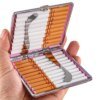 20 Portable Cigarette Case Anti-crush Moisture-proof Plastic Men and Women Cigarette Clip Accessories - Image 4