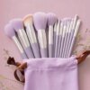 13 PCS Makeup Brushes Set Eye Shadow Foundation Women Cosmetic Brush Eyeshadow Blush Powder Blending Beauty Soft Make Up Tools - Image 6