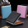 20 Portable Cigarette Case Anti-crush Moisture-proof Plastic Men and Women Cigarette Clip Accessories - Image 2