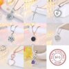 New 925 Sterling Silver Necklace Pendant AAA Zircon For Women Fashion Clavicle Chain Necklaces Wedding Party Jewelry Gift - Image 2