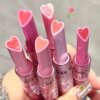 1/3Pcs Mirror Glass Solid Lip Glaze Flowers Water Light Heart Shape Lipstick Cute Rabbit Jelly Lip Gloss Korean Lip Tint Makeup - Image 5