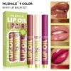 3Pcs/box Mirror Glass Solid Lip Glaze Set Makeup Water Light Lip Gloss Stick Moisturizing Lipstick Tint Kit Lip Oil Lipstick Pen - Image 3