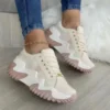2022 New Breathable Vulcanized Shoes Women Casual Platform Sneakers - Image 3