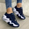 2022 New Breathable Vulcanized Shoes Women Casual Platform Sneakers - Image 5