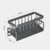 Kitchen Stainless Steel Sink Drain Rack Sponge Storage - Image 4