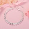 925 Sterling Silver Charms Earrings Necklace Bracelet Love Jewelry Cute for Women Chain Set - Image 4