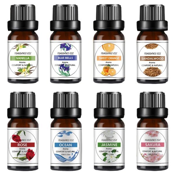 1set Essential Oil for DIY Candle's Making Pure Nature Oil for Diffuser Aromatherapy Fragrance Oil