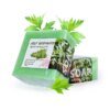 Natural Goat Milk Silk Wormwood Soap Handmade Aloe Ginseng Soap for Face & Bath 100g - Image 3