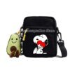 Snoopy Canvas Bag Men Women Canvas Small Square Bags Shoulder Crossbody Pocket - Image 4