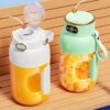1200ML Electric Wireless Digital Display Mixer Portable Juicer Fruit Smoothie Rechargeable Juicer 10 Blade - Image 4