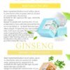 Natural Goat Milk Silk Wormwood Soap Handmade Aloe Ginseng Soap for Face & Bath 100g - Image 7